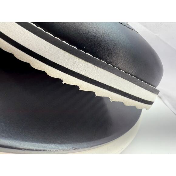 Torrid Wingtip Oxford Womens Size 9.5 WW Black Faux Leather Platform Shoes - Picture 6 of 12